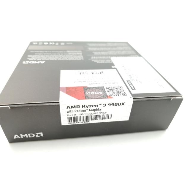 未使用】AMD Ryzen 9 9900X (4.4GHz/TC:5.6GHz) BOX AM5/12C/24T/L3