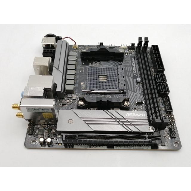 中古】ASRock A520M-ITX/ac A520/AM4/Wi-Fi(11ac)+BT4.2/Mini-ITX【EC