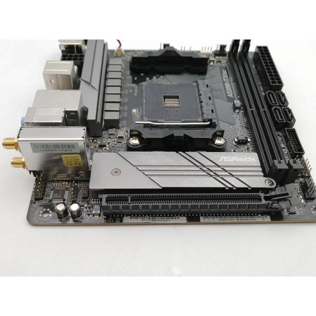 中古】ASRock A520M-ITX/ac A520/AM4/Wi-Fi(11ac)+BT4.2/Mini-ITX【EC