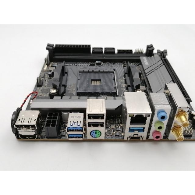 中古】ASRock A520M-ITX/ac A520/AM4/Wi-Fi(11ac)+BT4.2/Mini-ITX【EC
