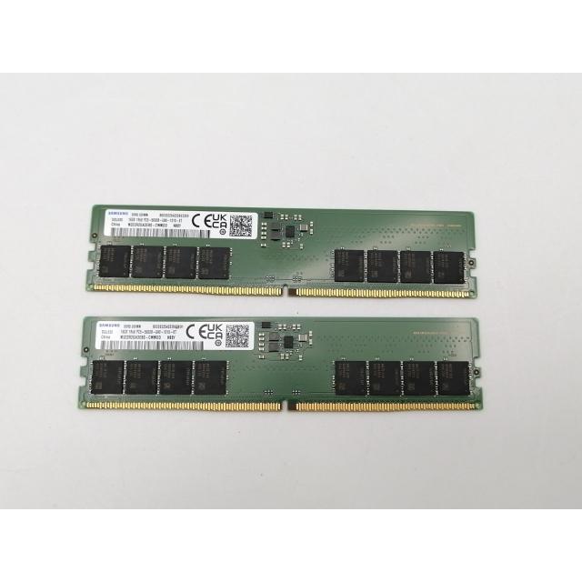 中古】DDR5 16GB 2枚組（合計32GB） DDR5-5600(PC5-44800