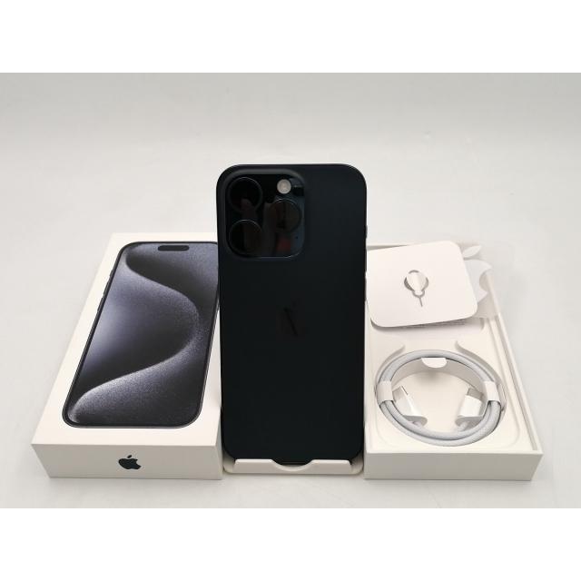 中古】Apple 国内版 【SIMフリー】 iPhone 15 Pro 256GB ブルー 
