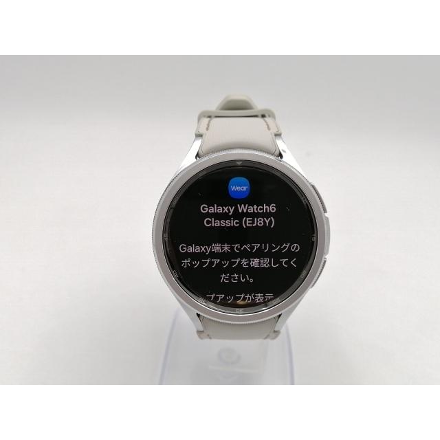 【中古美品】Galaxy Watch6 Classic 47mm 中古】SAMSUNG Galaxy Watch6 Classic 47mm Wi-Fi/Bluetoothモデル SM