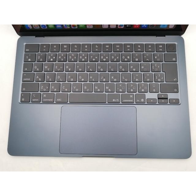 【中古】Apple MacBook Air 13インチ (M4,2025) M4(CPU:10C/GPU:10C) 24GB/512GB ミッドナイト MC6C4J/A【ECセンター】保証期間１ヶ月【ランクA】の画像