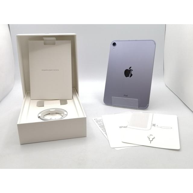 【中古】Apple 国内版 【SIMフリー】 iPad mini（第6世代/2021） 256GB パープル MK8K3J/A【ECセンター】保証期間１ヶ月【ランクB】の画像