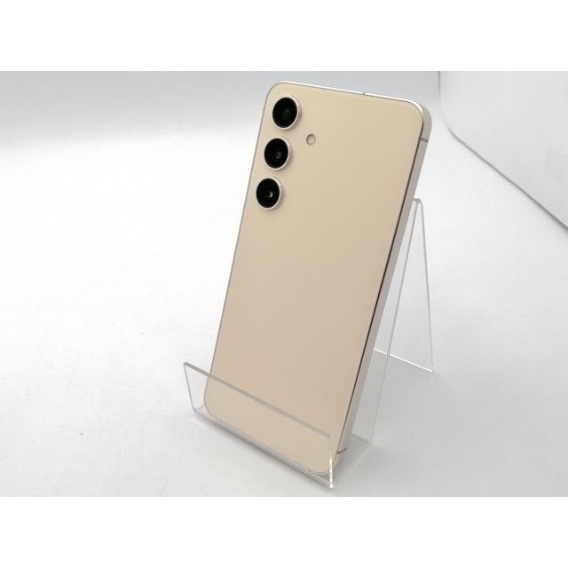【未使用に近い】ギャラクシー　S24　アンバーイエロー 中古】SAMSUNG au 【SIMフリー】 Galaxy S24 アンバーイエロー 8GB
