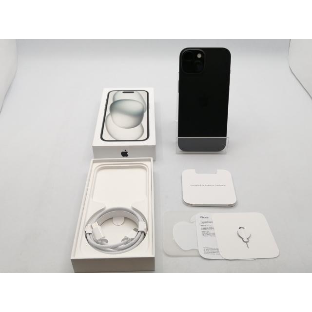 中古】Apple 国内版 【SIMフリー】 iPhone 15 256GB ブラック MTMN3J/A