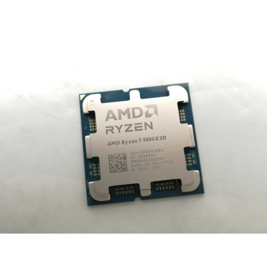 【新品未使用】AMD Ryzen 7 9800X3D 中古】AMD Ryzen 7 9800X3D (4.7GHz/TC:5.2GHz) bulk AM5/8C/16T/L3