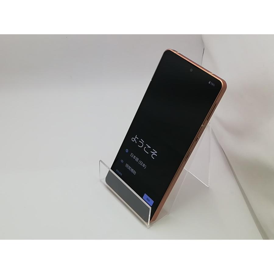 中古】SHARP docomo 【SIMフリー】 AQUOS sense6 ライトカッパー 4GB