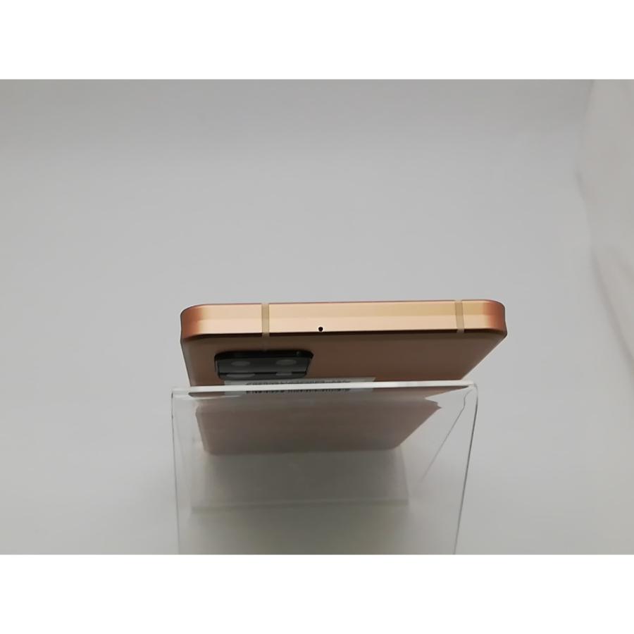 中古】SHARP docomo 【SIMフリー】 AQUOS sense6 ライトカッパー 4GB