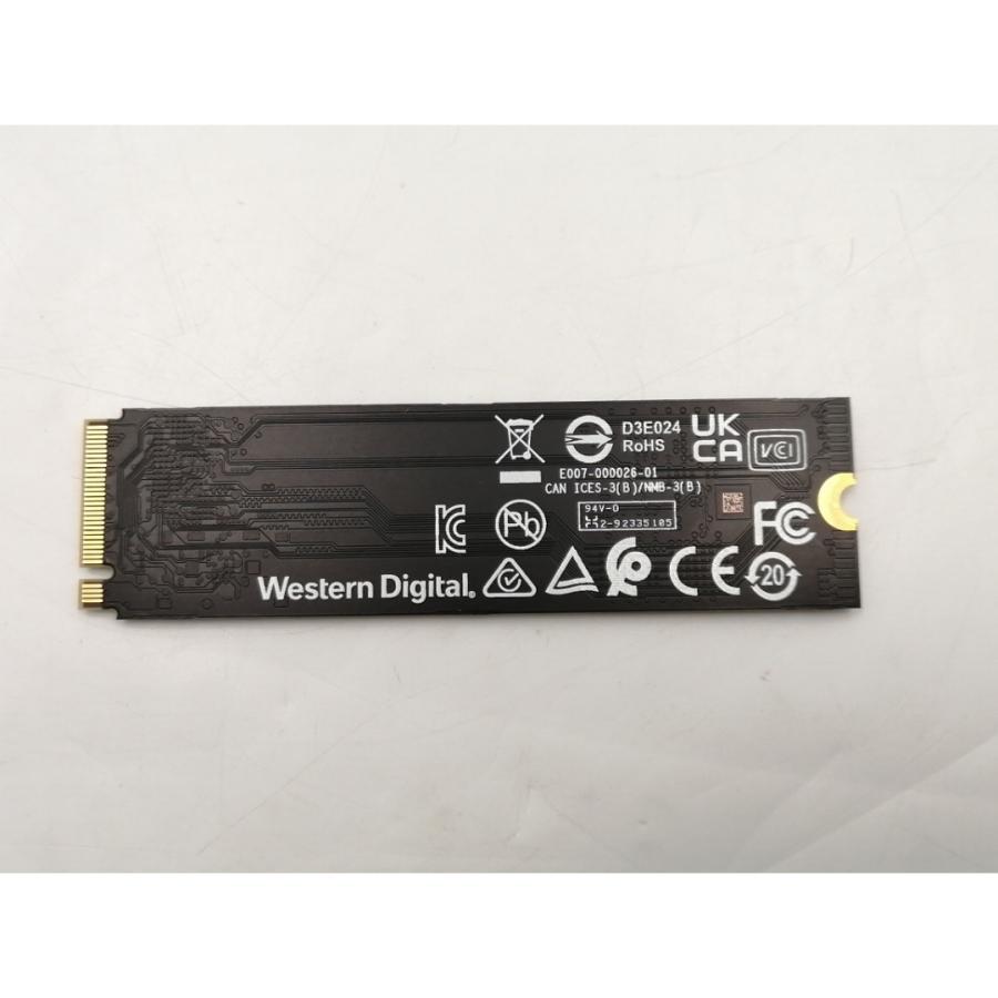 中古】W.D. WD Blue SN580 NVMe WDS200T3B0E 2TB/M.2 2280(PCIe4.0