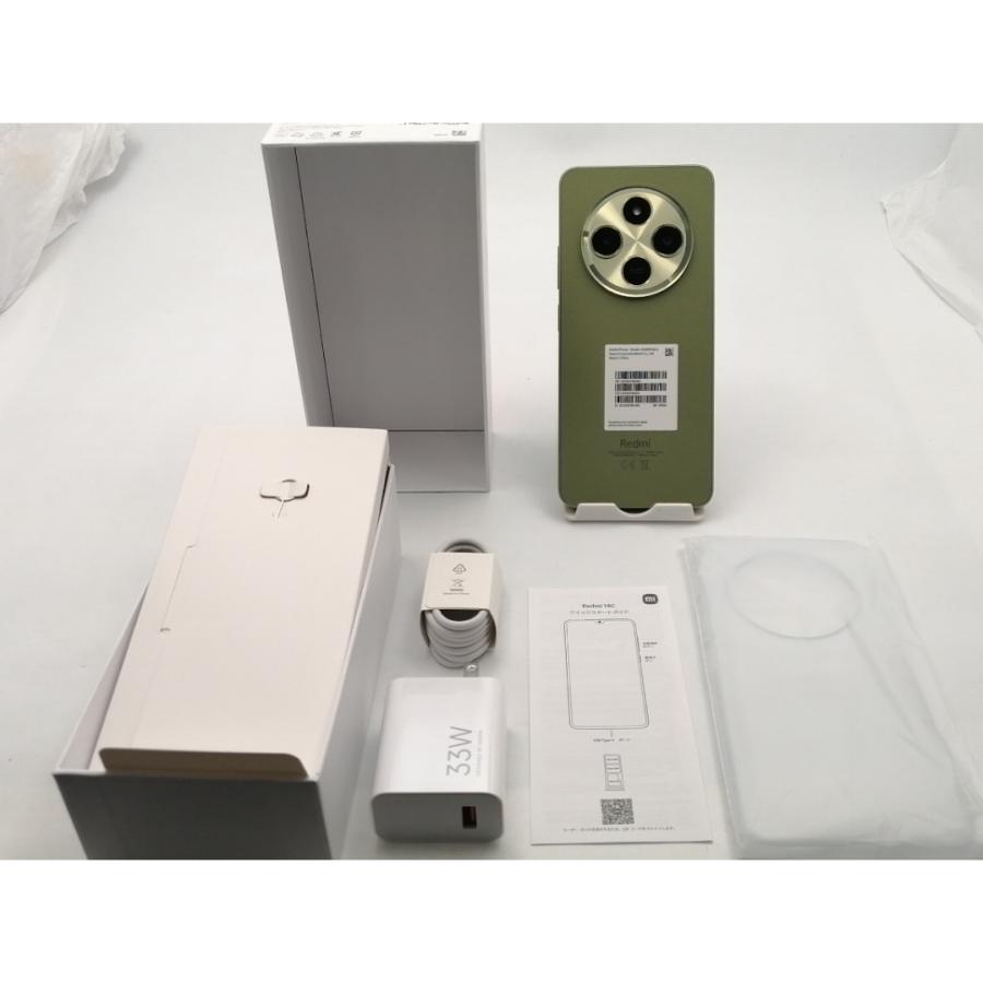 中古】Xiaomi 国内版 【SIMフリー】 Redmi 14C セージグリーン 8GB 