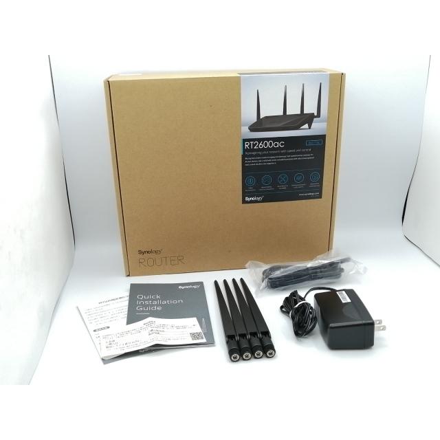 中古】Synology RT2600ac 11ac対応無線LANルータ/2017年7月【EC