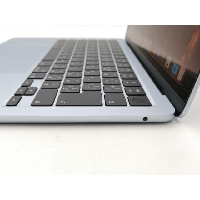 【中古】Apple MacBook Air 13インチ (M4,2025) M4(CPU:10C/GPU:10C) 16GB/512GB スカイブルー MC6U4J/A【ECセンター】保証期間１ヶ月【ランクA】の画像