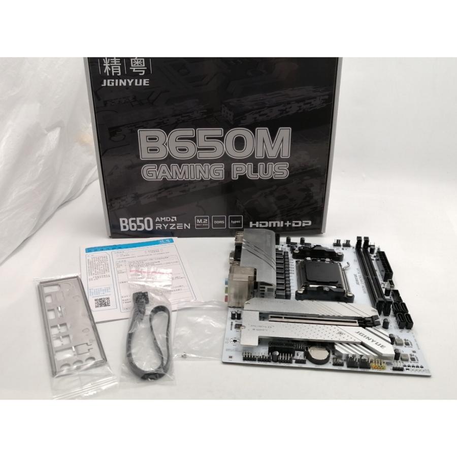 中古】JGINYUE B650M GAMING PLUS B650/AM5/MicroATX【ECセンター