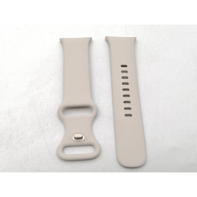 【中古】Google Pixel Watch4 Wi-Fiモデル 41mm Polished Silver アルミケース/Porcelain アクティブ バンド【ECセンター】保証期間１ヶ月【ランクA】の画像