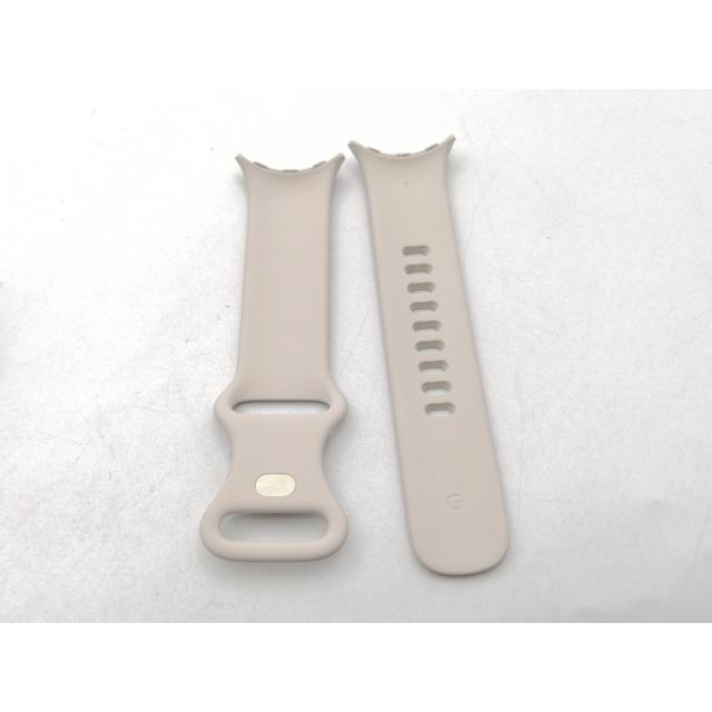 【中古】Google Pixel Watch4 Wi-Fiモデル 41mm Polished Silver アルミケース/Porcelain アクティブ バンド【ECセンター】保証期間１ヶ月【ランクA】の画像