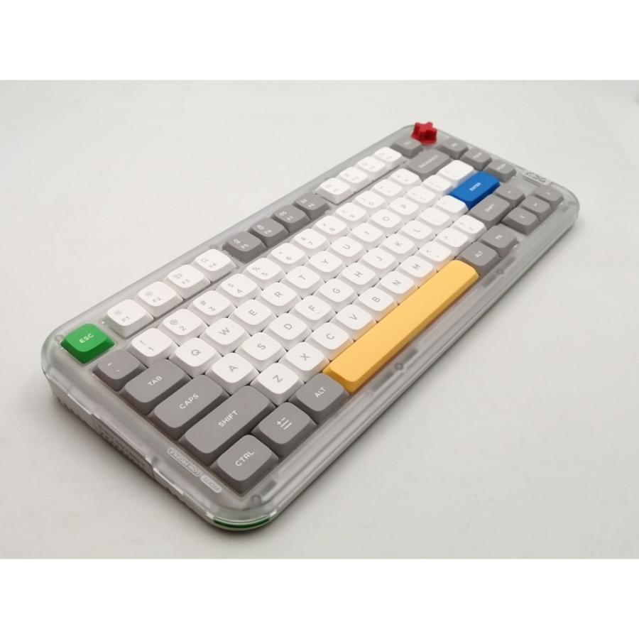 中古】Nuphy Kick75 Low-Profile メカニカルキーボード Red Nano軸【EC