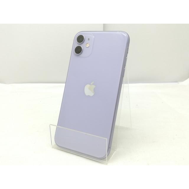 中古】Apple 国内版 【SIMフリー】 iPhone 11 256GB パープル MWMC2J/A 