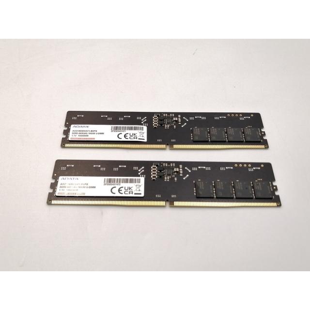 中古】DDR5 16GB 2枚組（合計32GB） DDR5-5600(PC5-44800