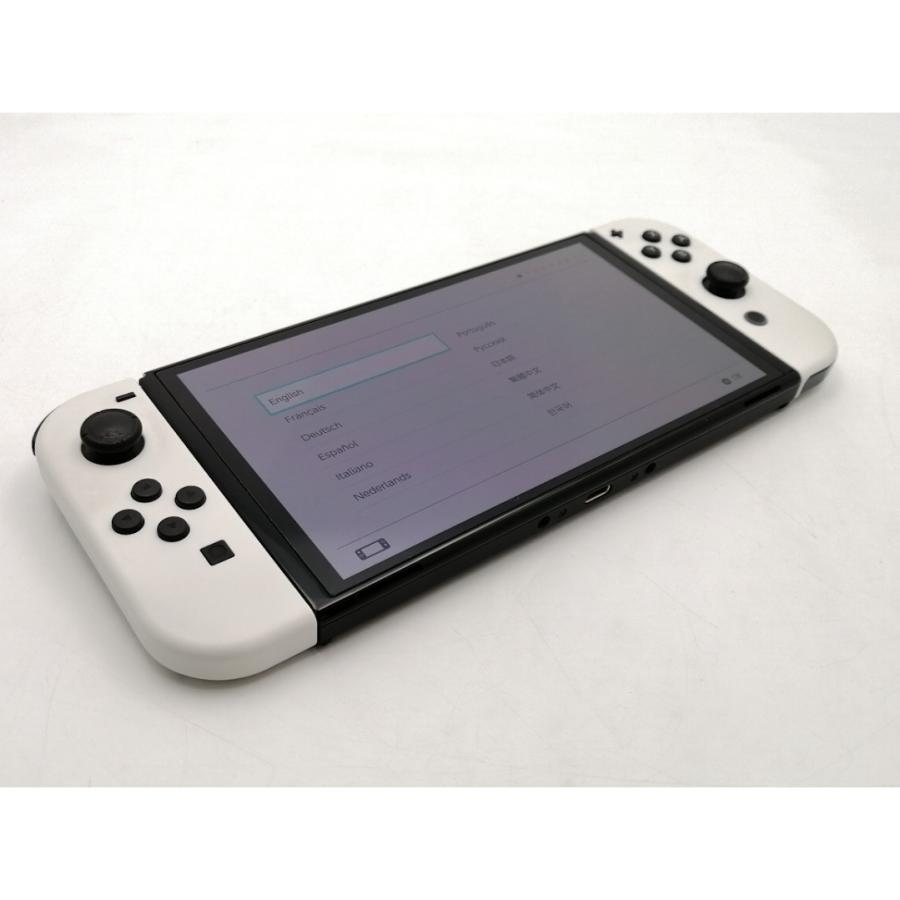 中古】Nintendo Switch 本体 (有機ELモデル) HEG-S-KAAAA ホワイト