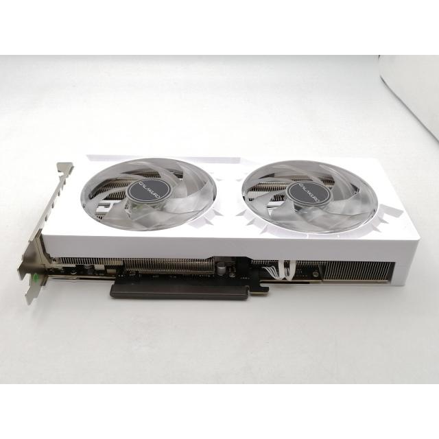 中古】玄人志向 GK-RTX5070-E12GB/WHITE/DF RTX5070/12GB(GDDR7)【EC