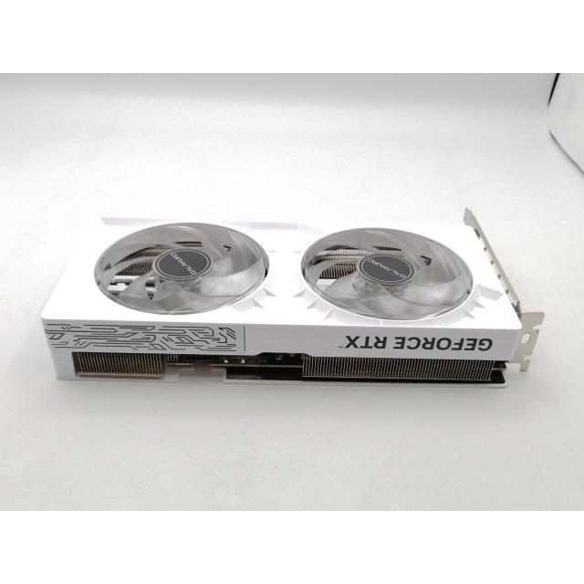 中古】玄人志向 GK-RTX5070-E12GB/WHITE/DF RTX5070/12GB(GDDR7)【EC