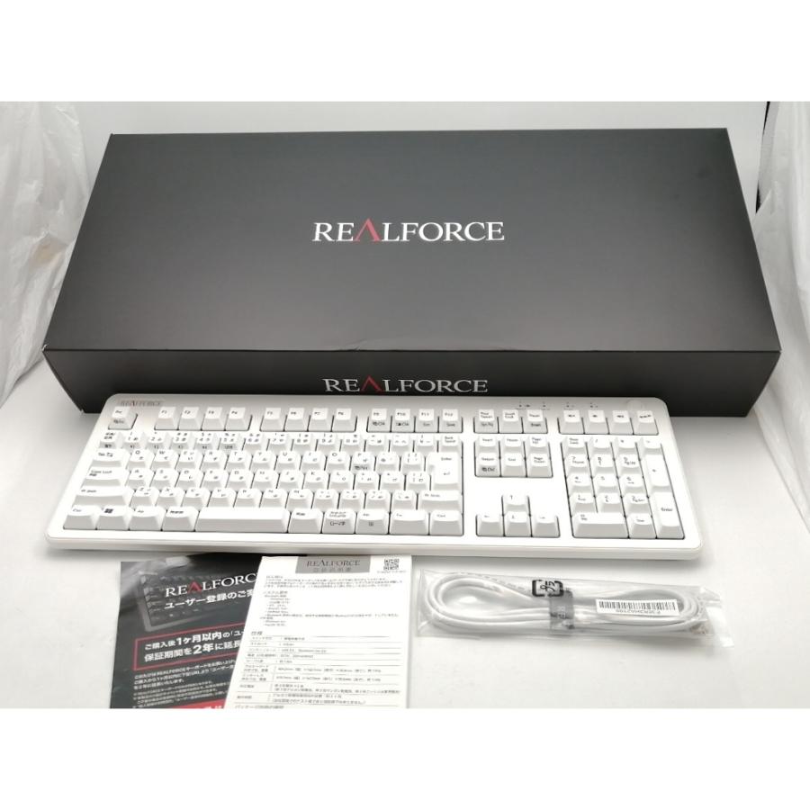 中古】東プレ REALFORCE R3 R3HA21 [有線&無線/フルサイズ/日本語配列