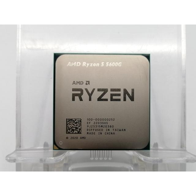 中古】AMD Ryzen 5 5600G (3.9GHz/TC:4.4GHz) bulk AM4/6C/12T/L3 16MB