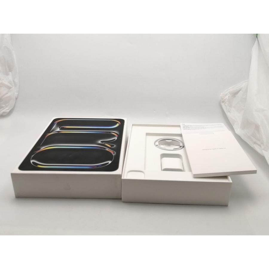 【中古】Apple 【Wi-Fi】 11インチ iPad Pro（M4/2024） 256GB シルバー 標準ガラス MVV93J/A【ECセンター】保証期間１ヶ月【ランクA】の画像