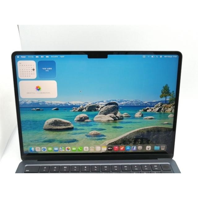 【中古】Apple MacBook Air 13インチ CTO (M2,2022) ミッドナイト M2(CPU:8C/GPU:10C)/24G/1T/35W AC(USB-Cx2)【ECセンター】保証期間１ヶ月【ランクA】の画像