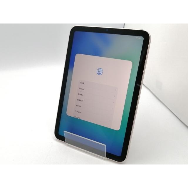 【中古】Apple 【Wi-Fi】 iPad mini（第6世代/2021） 64GB ピンク MLWL3J/A【ECセンター】保証期間１ヶ月【ランクA】の画像