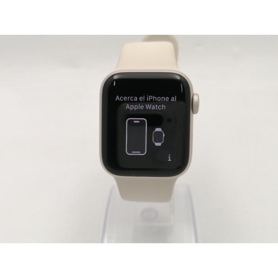 中古】Apple Apple Watch SE3 40mm GPS スターライトアルミニウム 