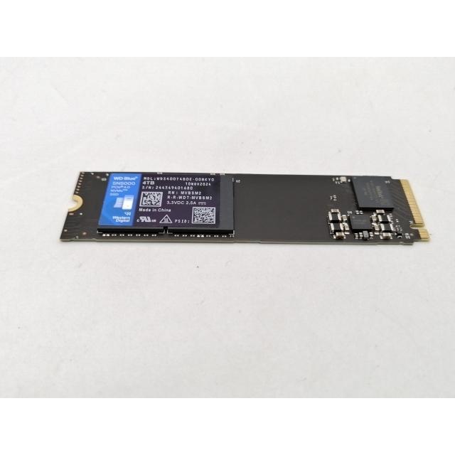 中古】W.D. WD Blue SN5000 NVMe WDS400T4B0E 4TB/M.2 2280(PCIe4.0