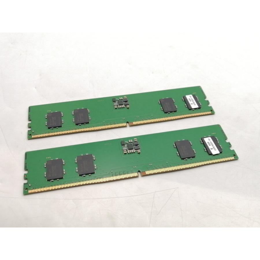中古】DDR5 8GB 2枚組（合計16GB） DDR5-5600(PC5-44800