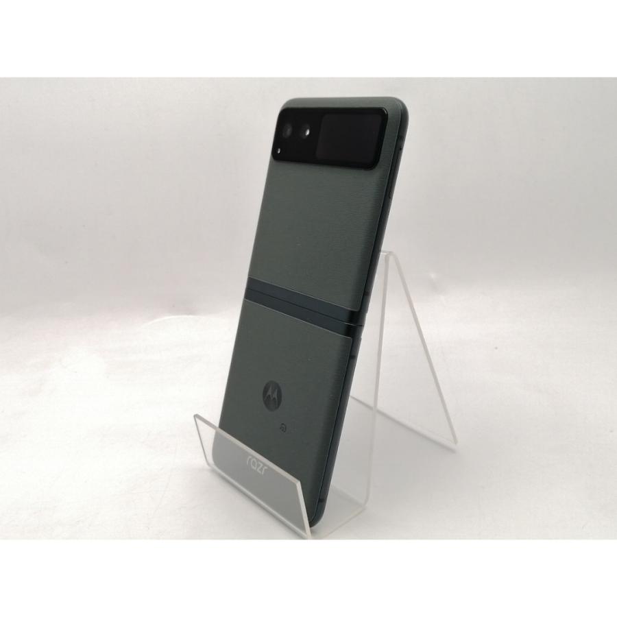 中古】MOTOROLA 国内版 【SIMフリー】 motorola razr 40 セージ