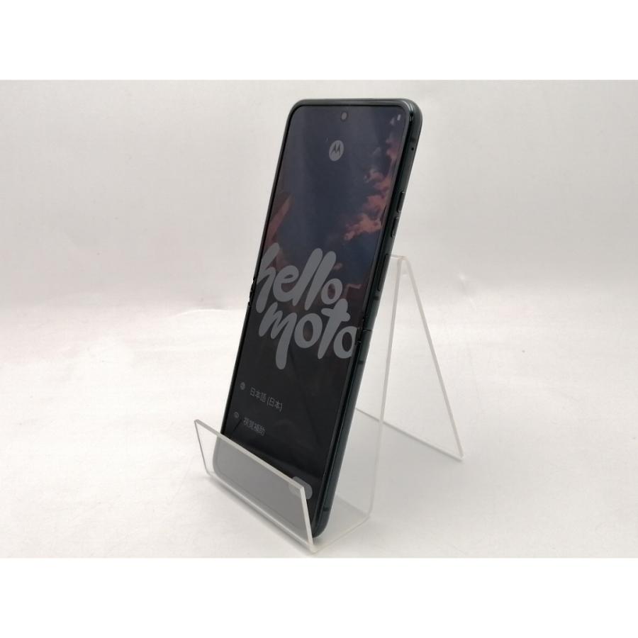中古】MOTOROLA 国内版 【SIMフリー】 motorola razr 40 セージ