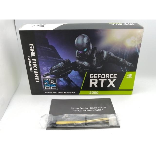 中古】玄人志向 GG-RTX2060-E6GB/DF2 RTX2060/6GB(GDDR6)/PCI-E【EC