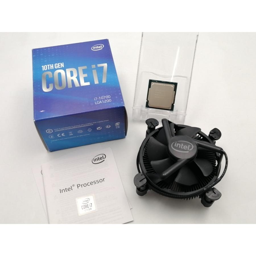 Intel Core i7 10700 LGA1200 動作確認済み 中古】Intel Core i7-10700 (2.9GHz/TB:4.8GHz) BOX LGA1200/8C/16T/L3