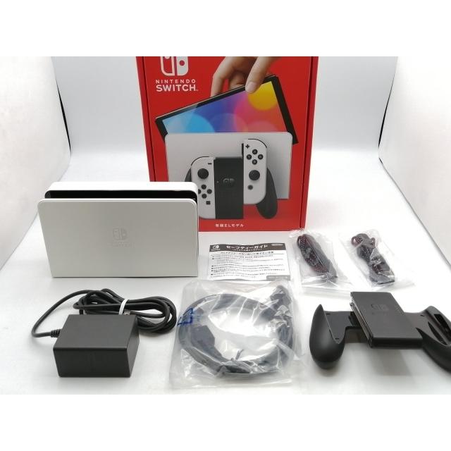 中古】Nintendo Switch 本体 (有機ELモデル) HEG-S-KAAAA ホワイト