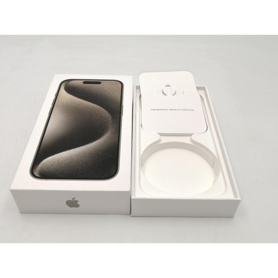 中古】Apple 国内版 【SIMフリー】 iPhone 15 Pro 512GB ナチュラル