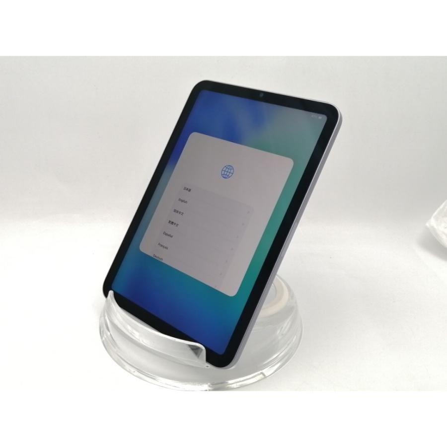 【中古】Apple 【Wi-Fi】 iPad mini（第6世代/2021） 64GB パープル MK7R3J/A【ECセンター】保証期間１ヶ月【ランクB】の画像