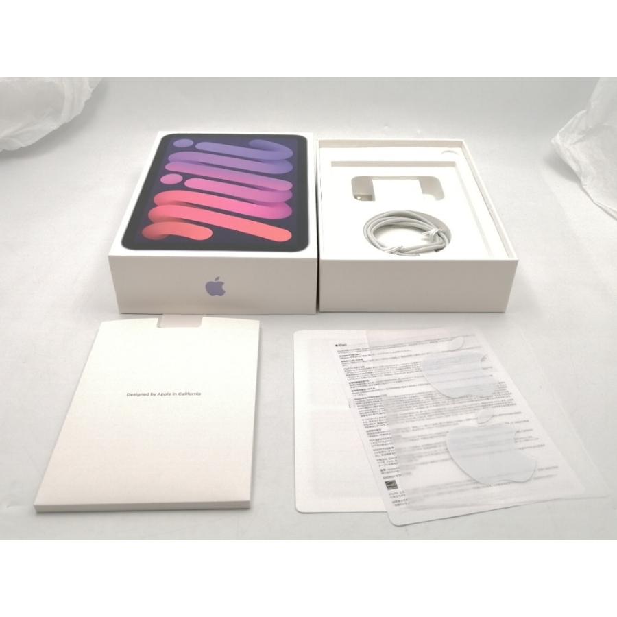 【中古】Apple 【Wi-Fi】 iPad mini（第6世代/2021） 64GB パープル MK7R3J/A【ECセンター】保証期間１ヶ月【ランクB】の画像