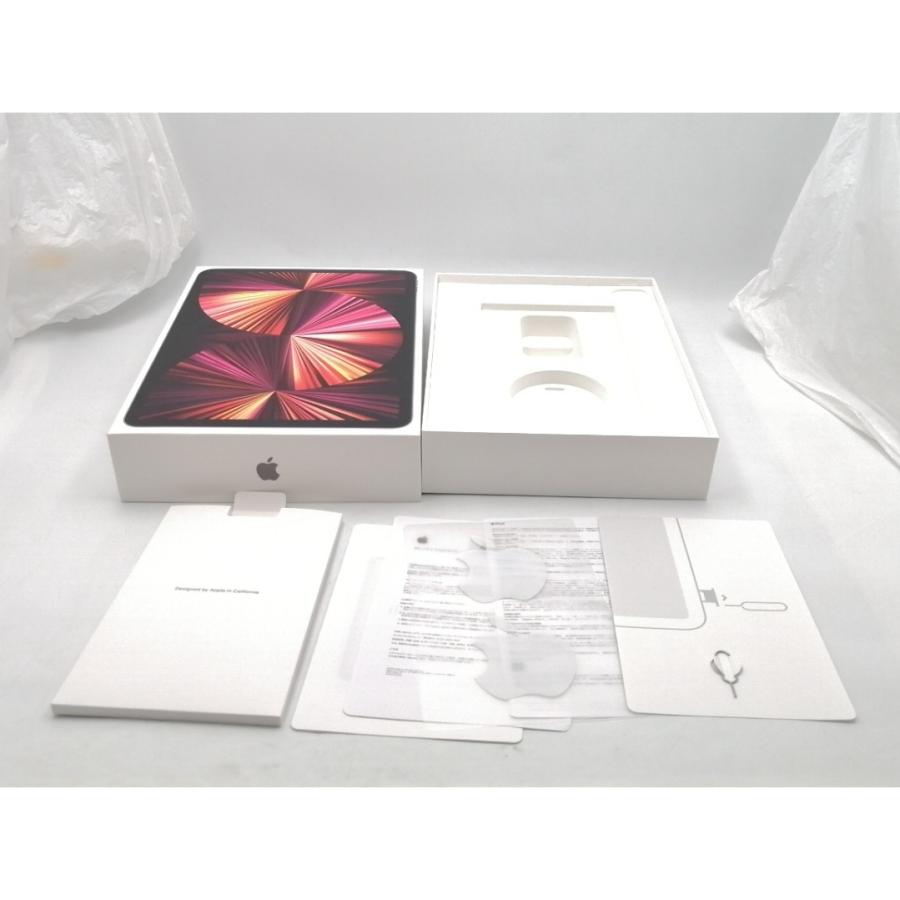 【中古】Apple SoftBank 【SIMロック解除済み】 11インチ iPad Pro（第3世代/2021） 256GB スペースグレイ MHW73J/A【ECセンター】保証期間１ヶ月【ランクA】の画像