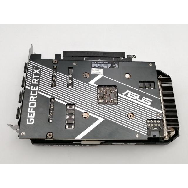 中古】ASUS DUAL-RTX3060-O12G-V2 RTX3060(LHR)/12GB(GDDR6)【EC
