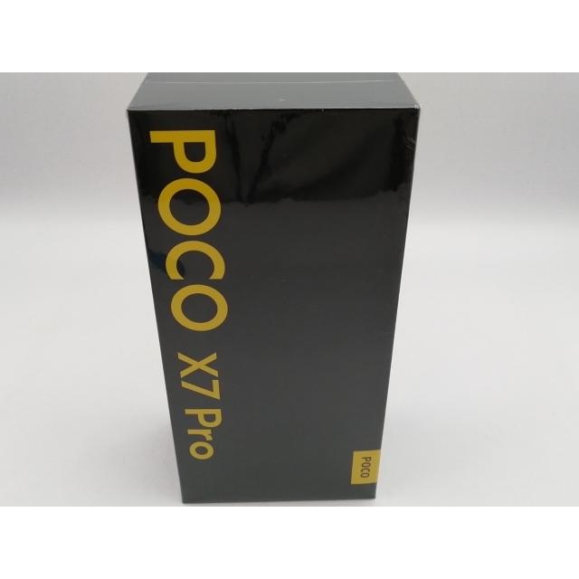 未使用】Xiaomi 国内版 【SIMフリー】 Poco X7 Pro イエロー 12GB