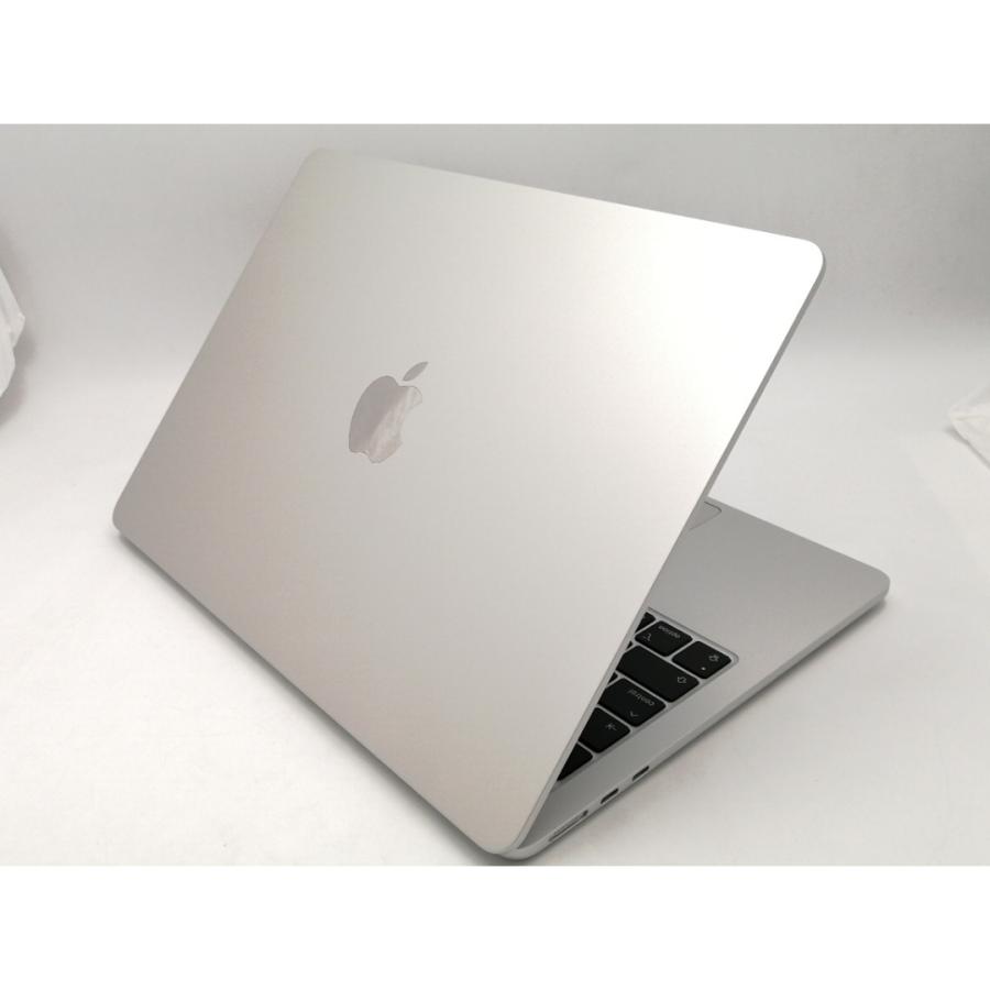 【中古】Apple MacBook Air 13インチ CTO (M3,2024) シルバー M3(CPU:8C/GPU:10C)/16G/1T【ECセンター】保証期間１ヶ月【ランクA】の画像