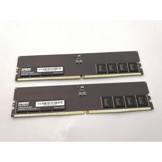 中古】DDR5 32GB 2枚組（合計64GB） DDR5-5600(PC5-44800