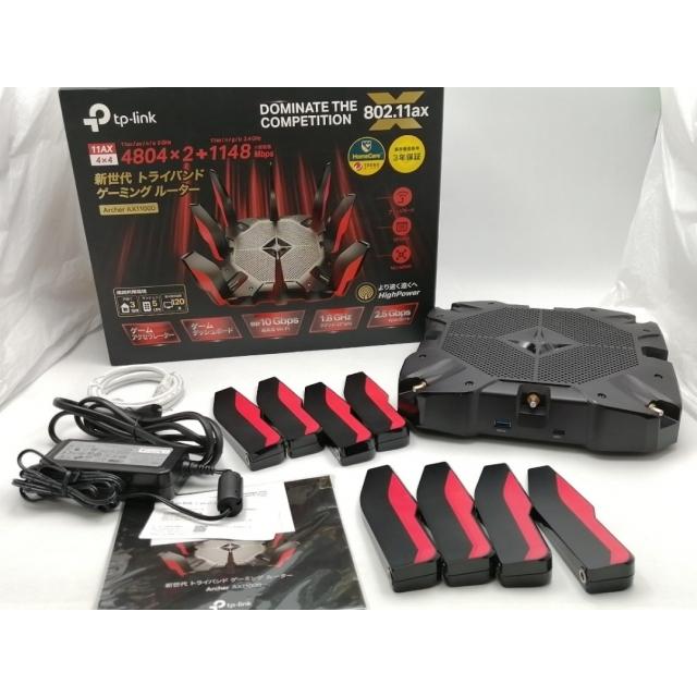 【中古美品】tp-link AX11000 動作確認済み 中古】TP-LINK Archer AX11000 Wi-Fi6(11ax)対応無線LANルーター/2019