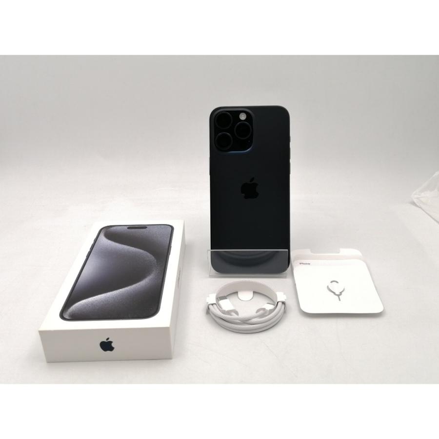 【中古】Apple 国内版 【SIMフリー】 iPhone 15 Pro Max 512GB ブルーチタニウム MU6X3J/A【ECセンター】保証期間１ヶ月【ランクA】の画像